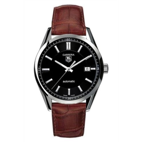 TAG Heuer Carrera Calibre 5 39 Stainless Steel / Black / Alligator